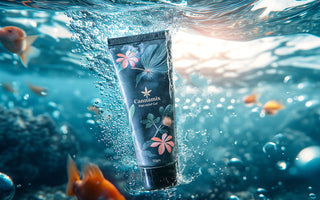 Herbal pain relief gel for muscle and joint pain powered by hemp seeds and Ayurvedic herbs.