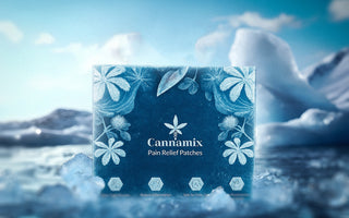 Discreet herbal pain relief patches with CBD and hemp benefits for modern pain management.