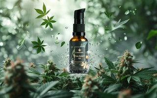 Ancient use of Vijaya plant and hemp seeds in Ayurveda and traditional cultures for healing and wellness.