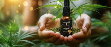 Vijaya leaf extract from hemp plants in India – natural CBD benefits without psychoactive effects.